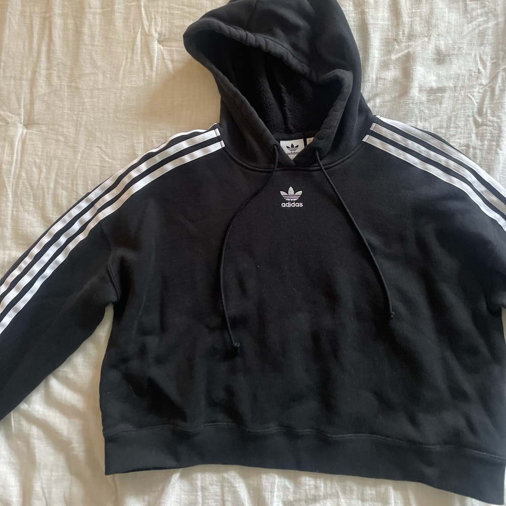 Adidas cropped hoodie